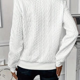 Lucyna | Elegancki sweter z zamkiem o nowoczesnym kroju