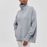 Aria | Stylowy sweter zimowy z wysokim kołnierzem