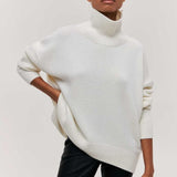 Aria | Stylowy sweter zimowy z wysokim kołnierzem