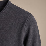 Witold | Męski kardigan slim fit z guzikami i kieszeniami