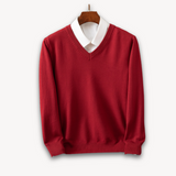 Apollo | Sweter V-Neck z Kaszmiru